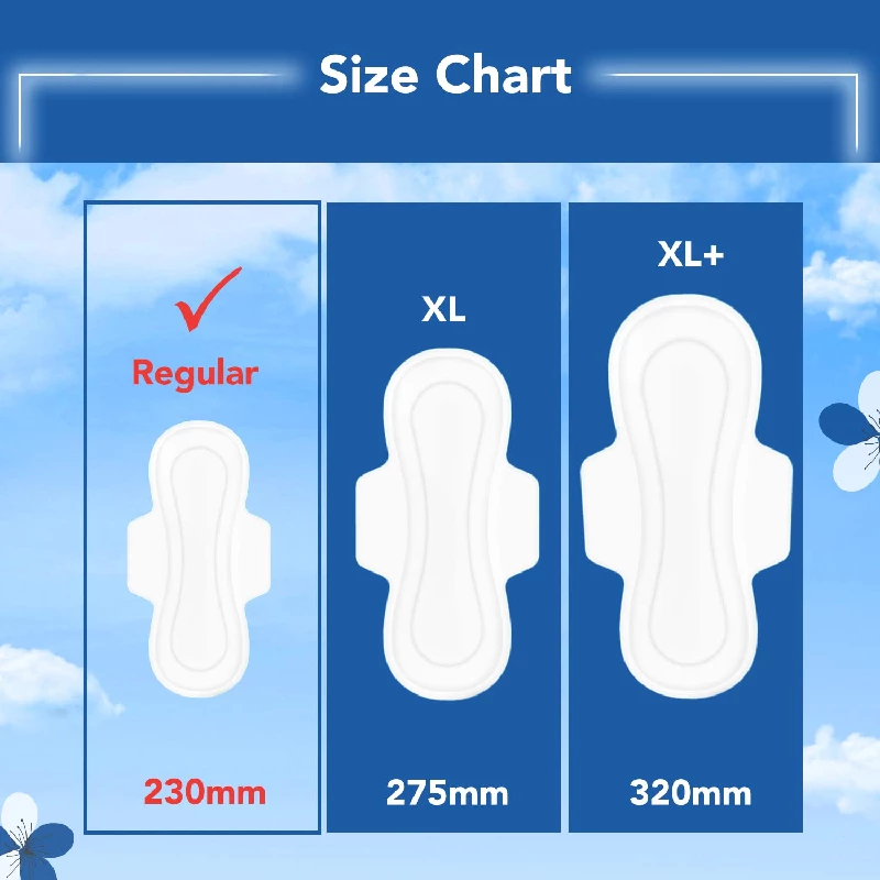 NIINE Naturally Soft Regular Sanitary Napkins (Pack of 4), 72 Pads-6.webp